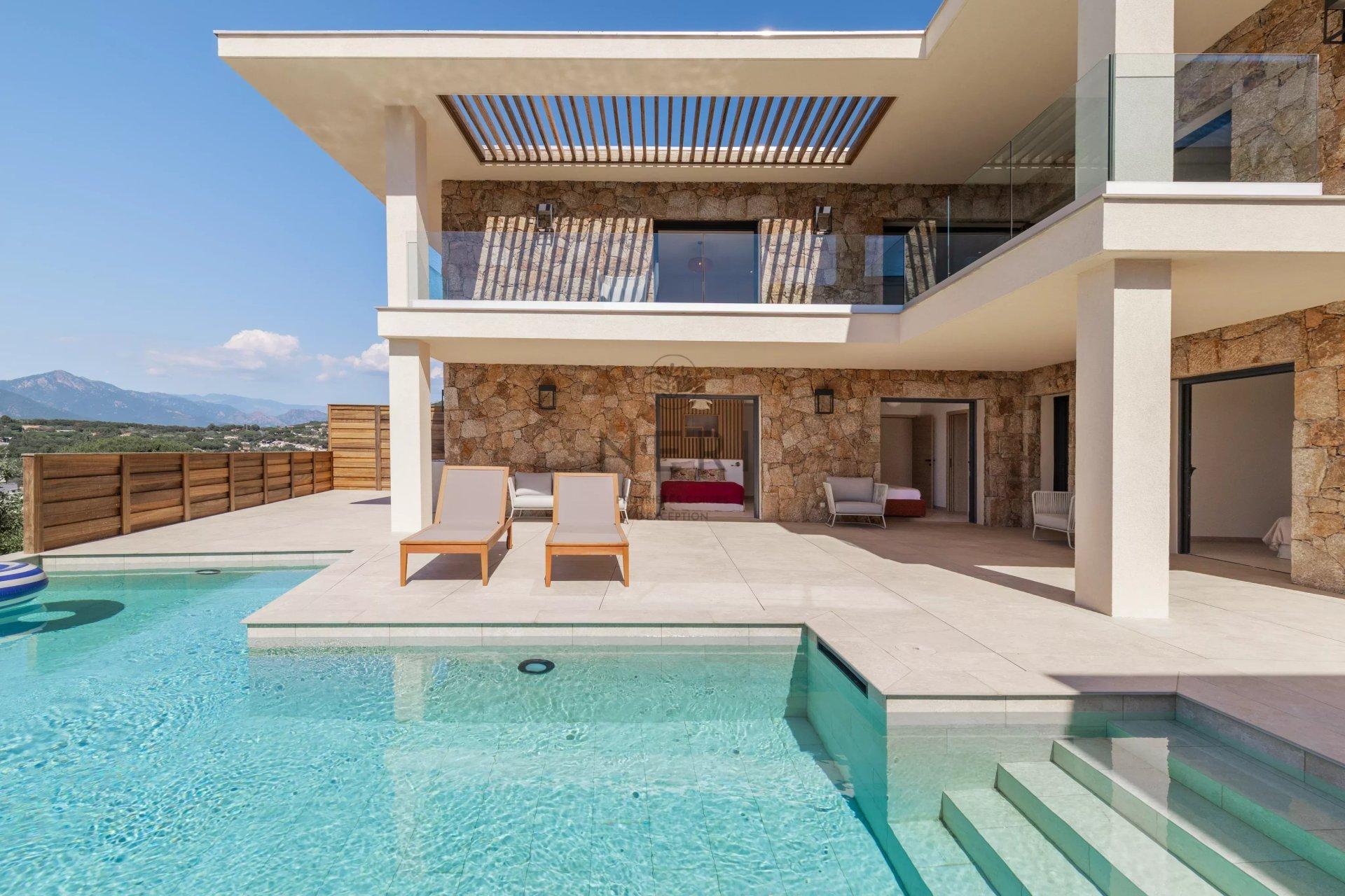 Villa contemporaine - Vue mer