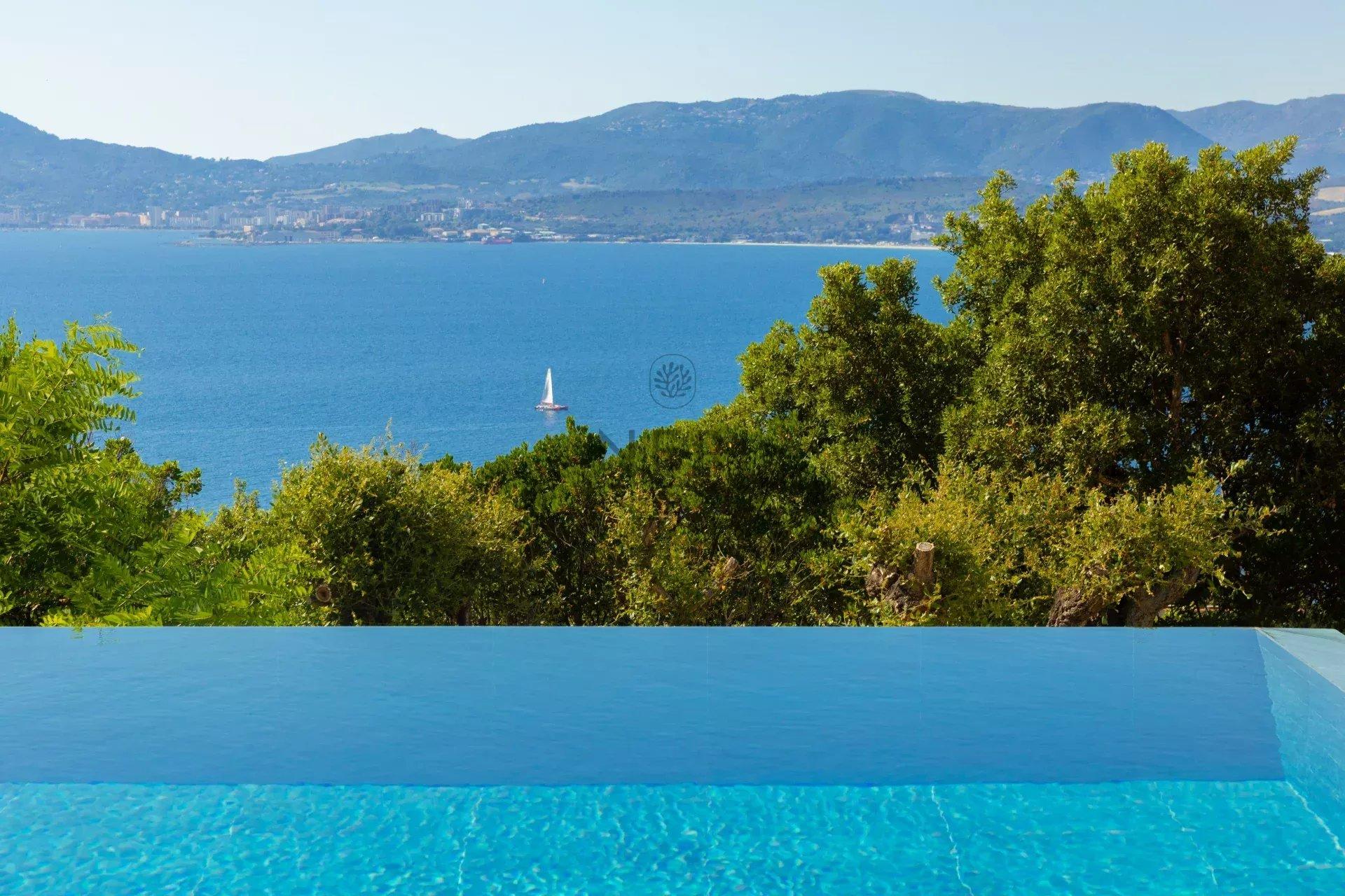 Villa OASIS-6 chambres, piscine, jacuzzi, vue mer
