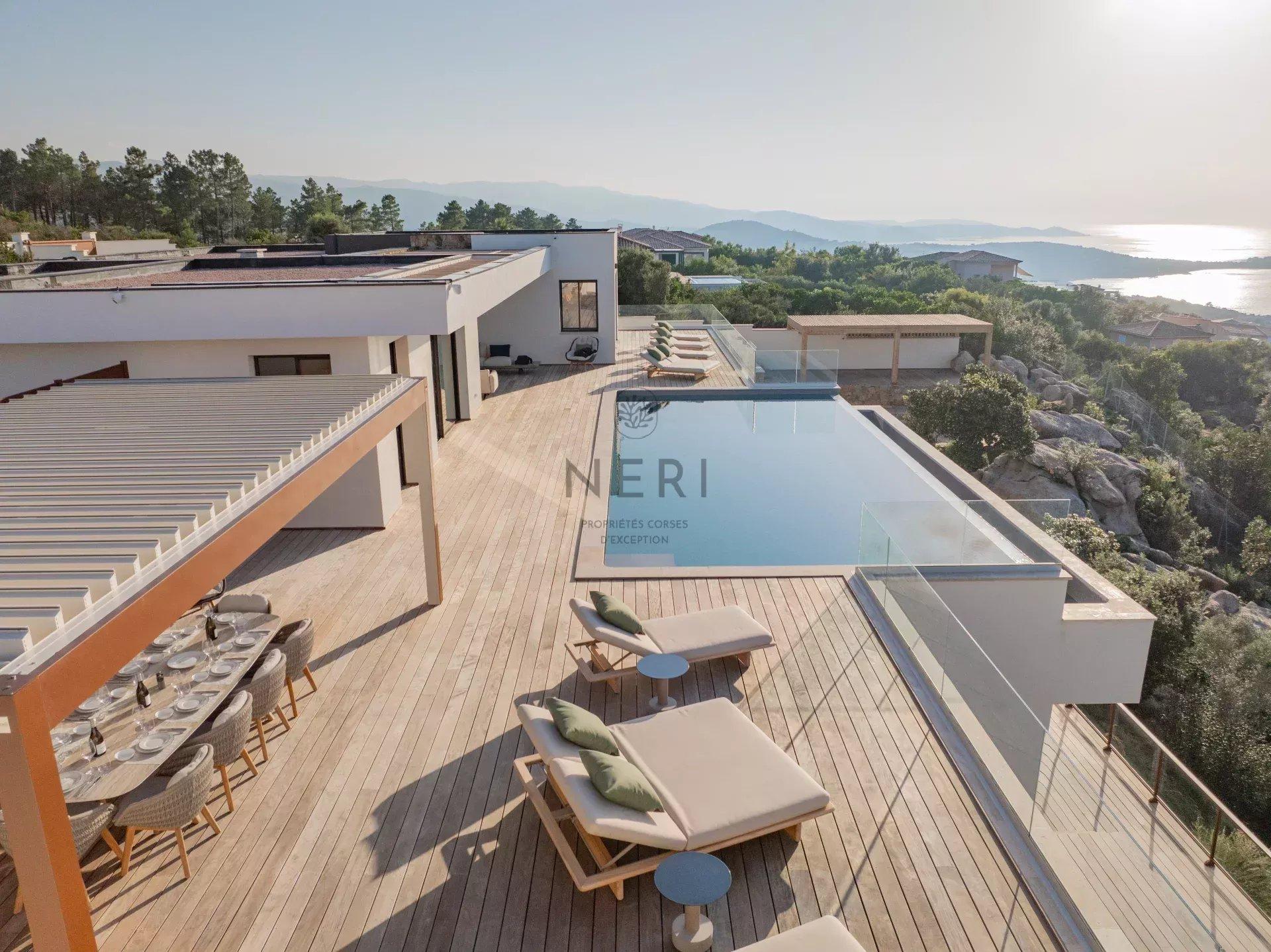 Villa ARIELLE -  Vue mer panoramique, 5 chambres, piscine, jacuzzi