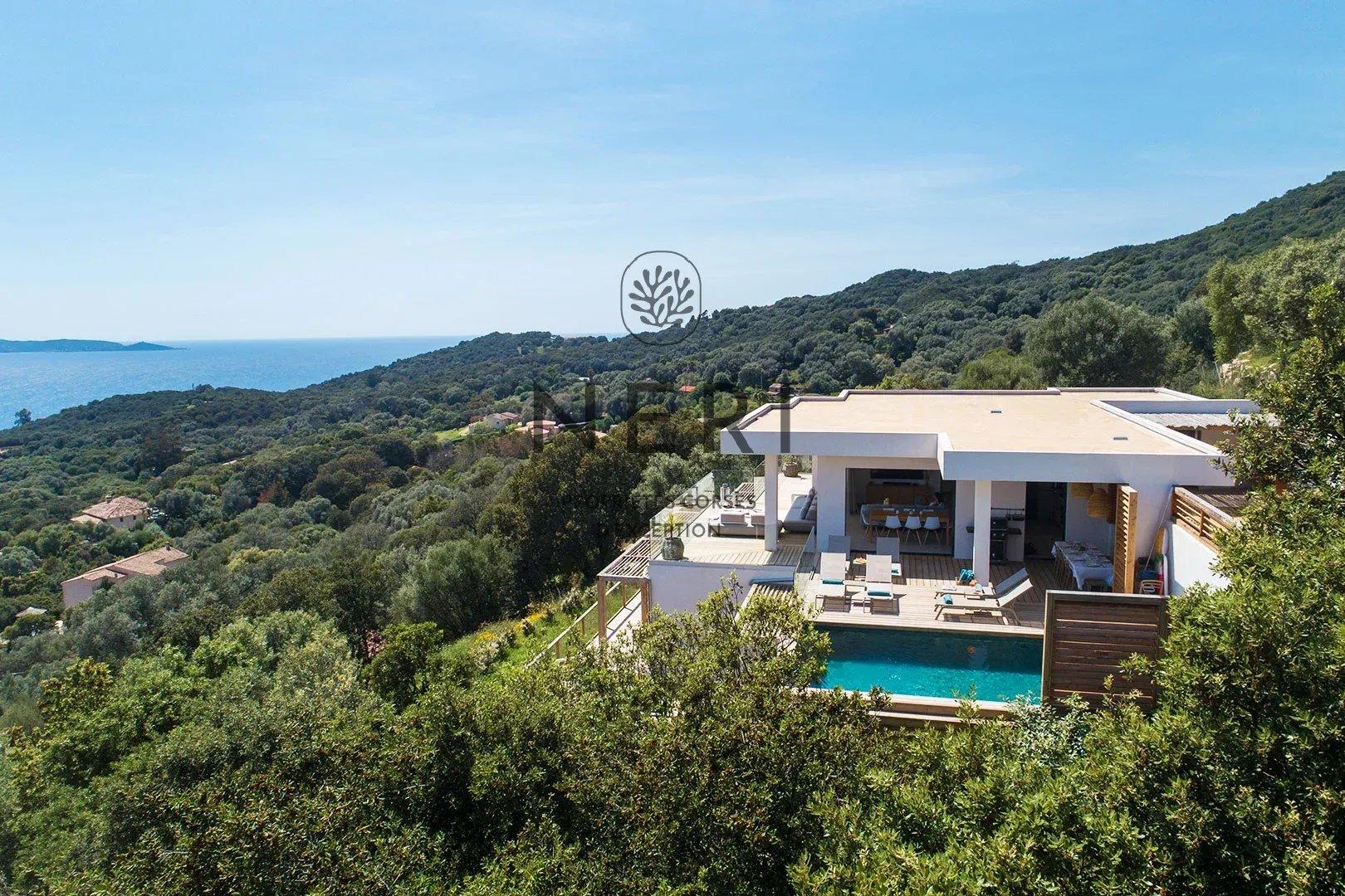 Villa ALIA- 4 chambres, vue mer panoramique, piscine, salle de sport